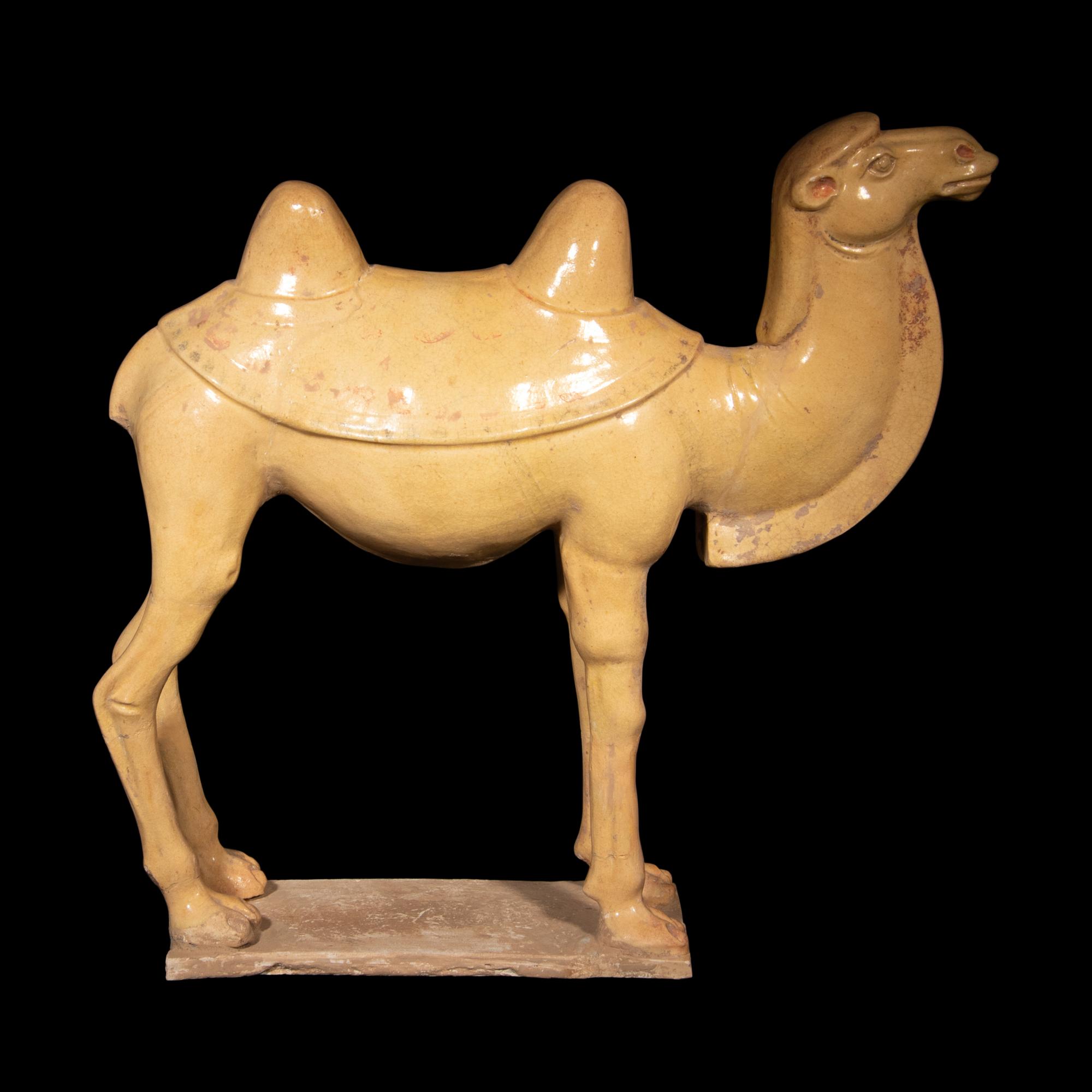 Three Chinese Pottery Figures