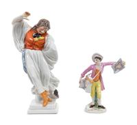 Two Continental Porcelain Figurines