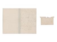 LINCOLN, Mary Todd (1818-1881). Autograph letter signed ("Mary Lincoln") to Francis Bicknell Carpenter, Chicago, 26 October 1865.