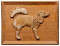 Three Works of Art depicting Chow Chows Largest: 20 x 30 inches.