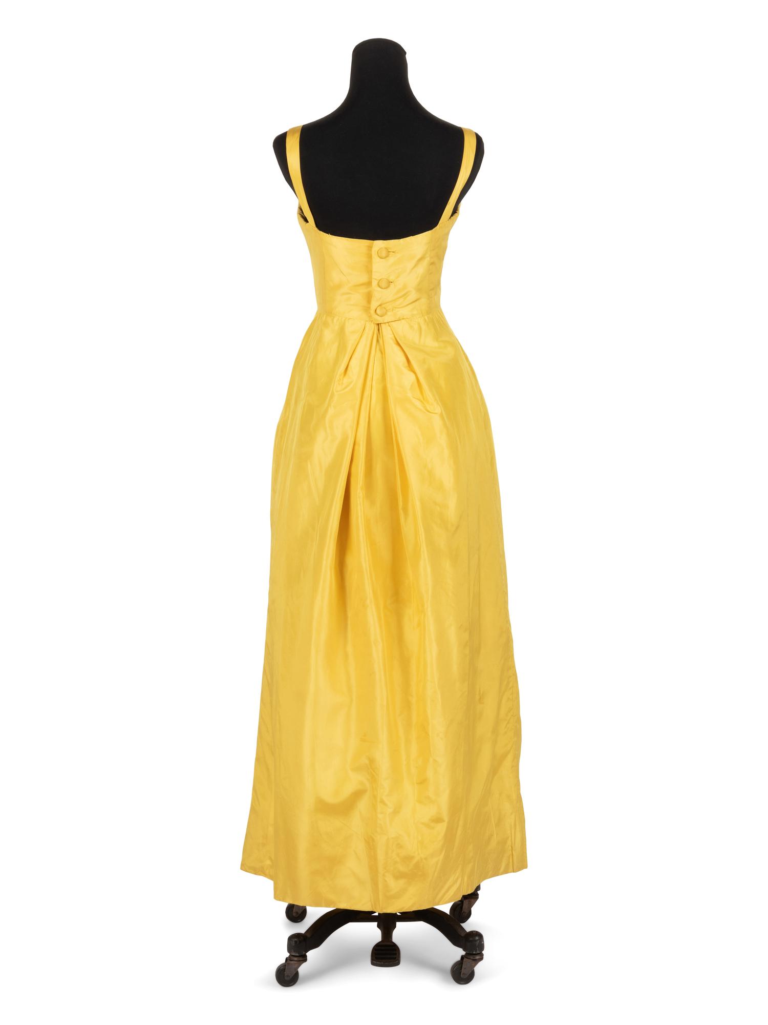 Givenchy Haute Couture Silk Dress, ca. 1958