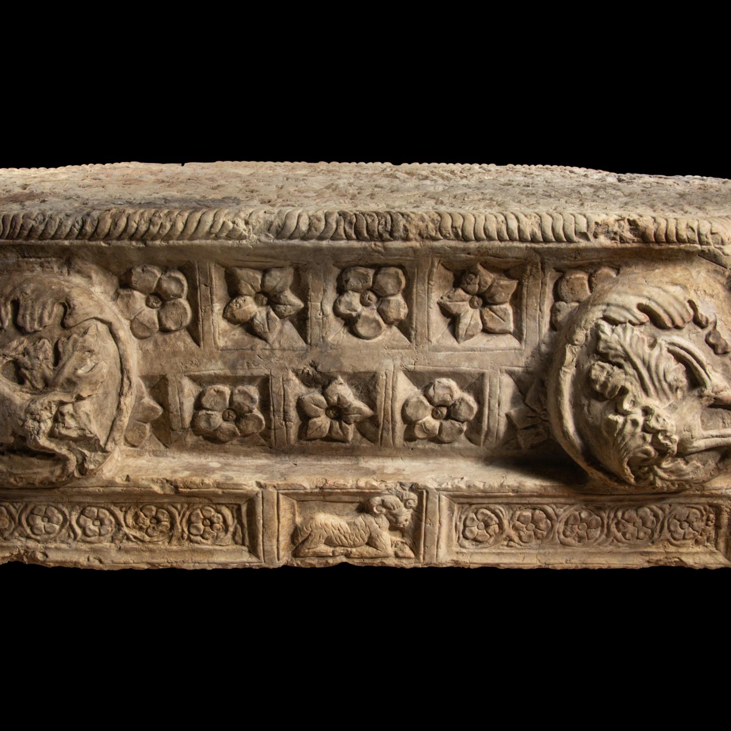 A Palmyrene Limestone Altar