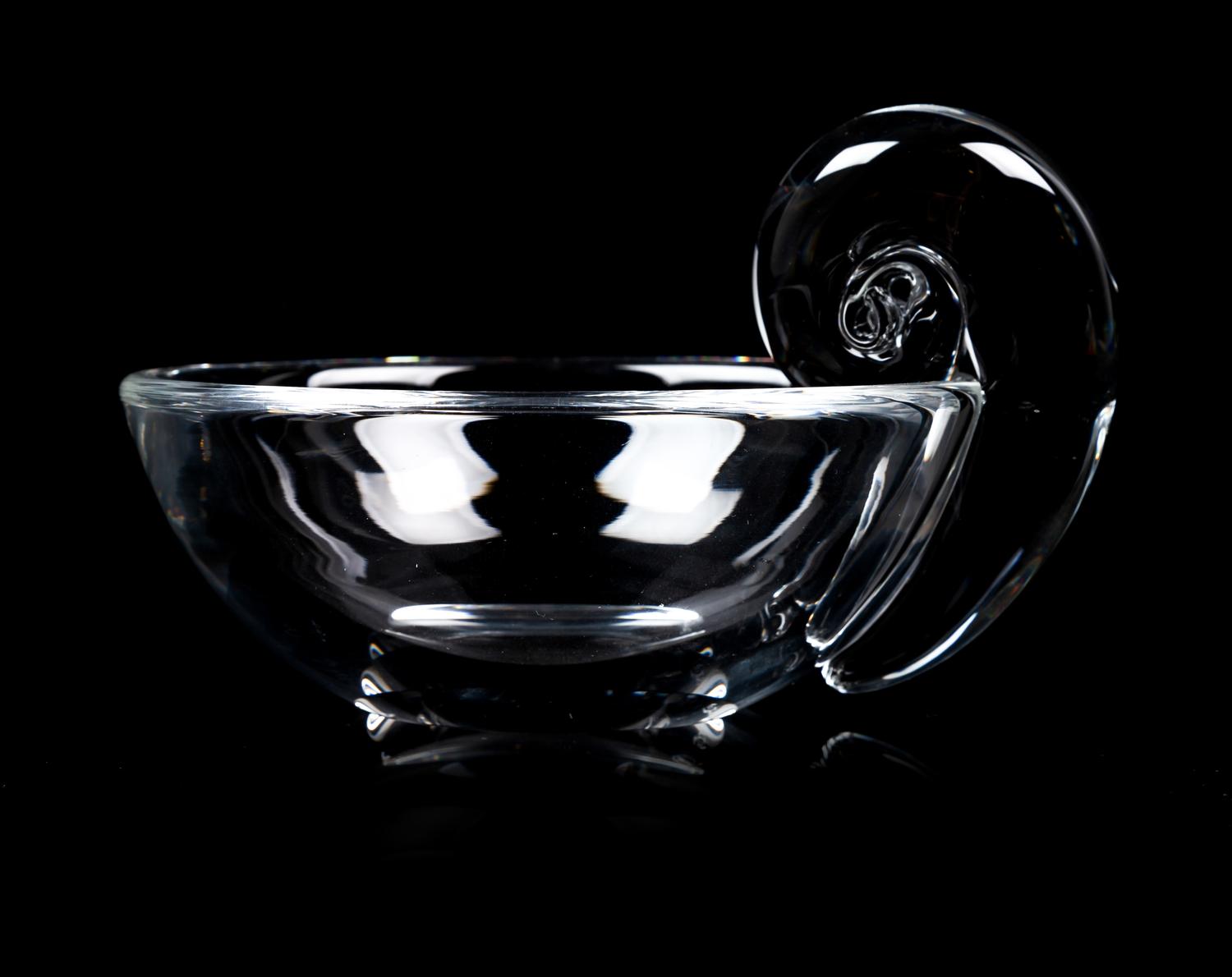 A Steuben Bowl Diameter 6 inches.