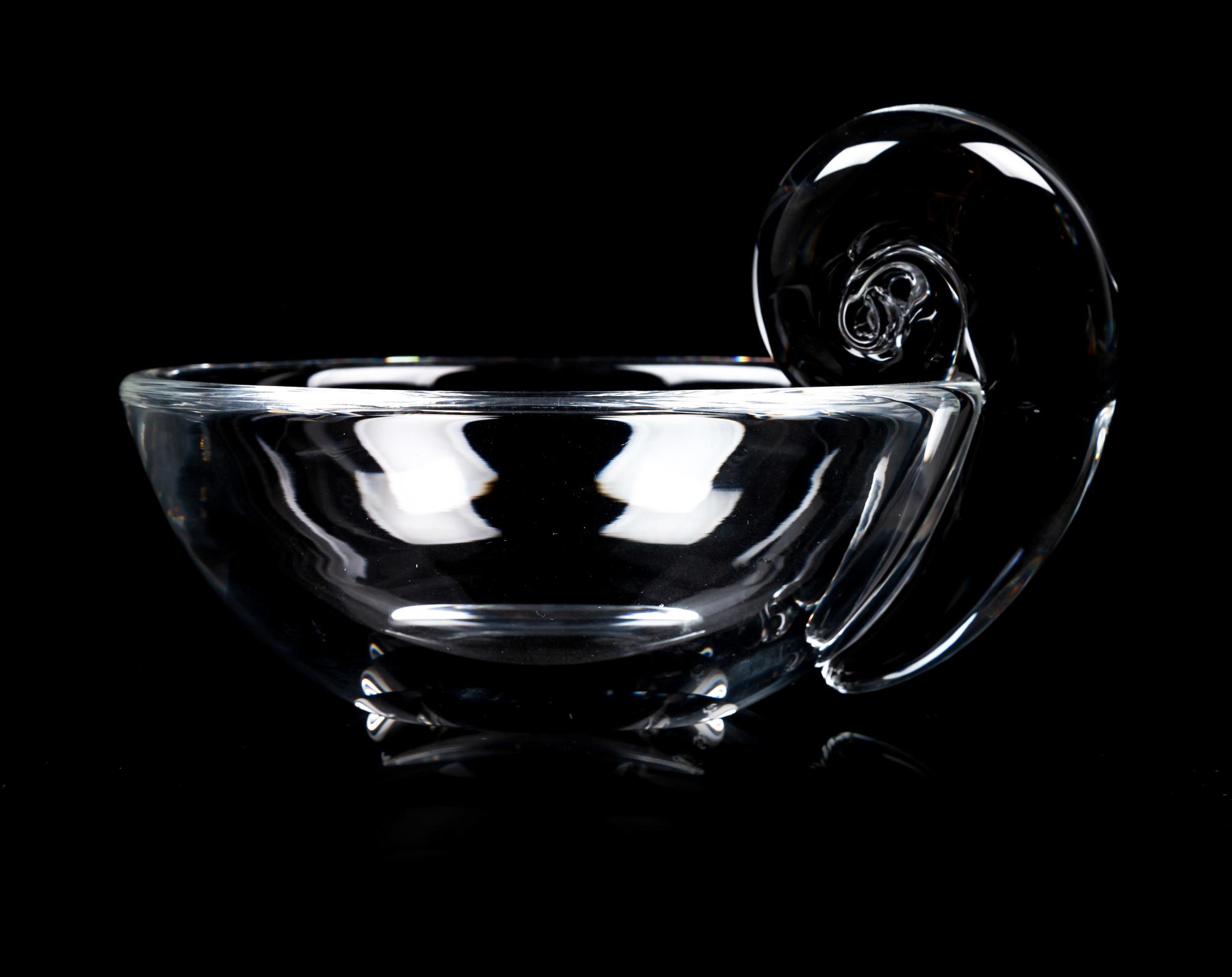 A Steuben Bowl Diameter 6 inches.