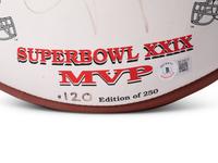A Steve Young Signed Autograph Limited Edition Super Bowl XXIX MVP Football (Beckett Authentication Services BAS Certified)