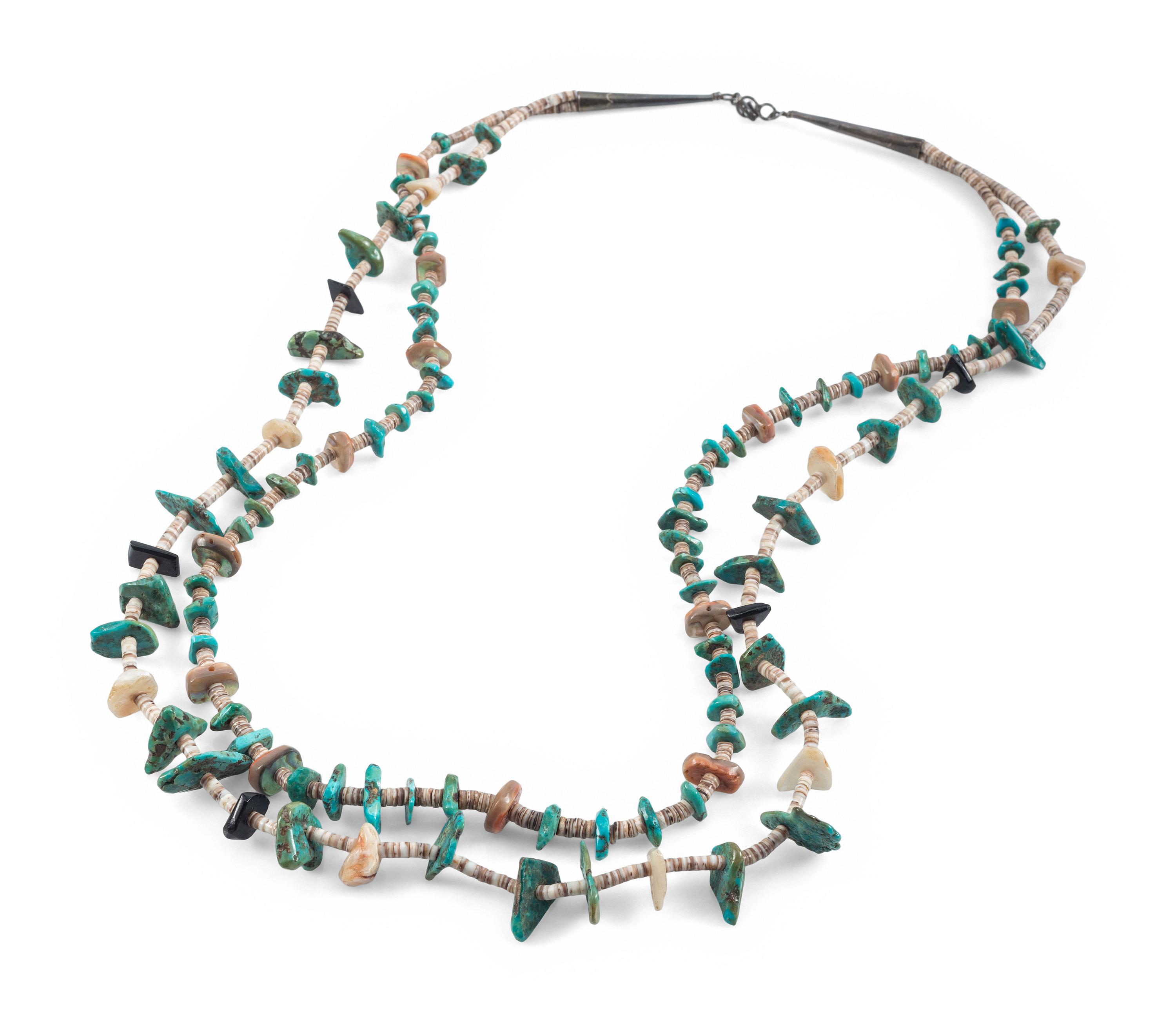 Pueblo Double-strand Necklace