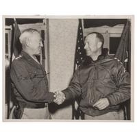 George Patton and Alexander Patch Signed Photograph