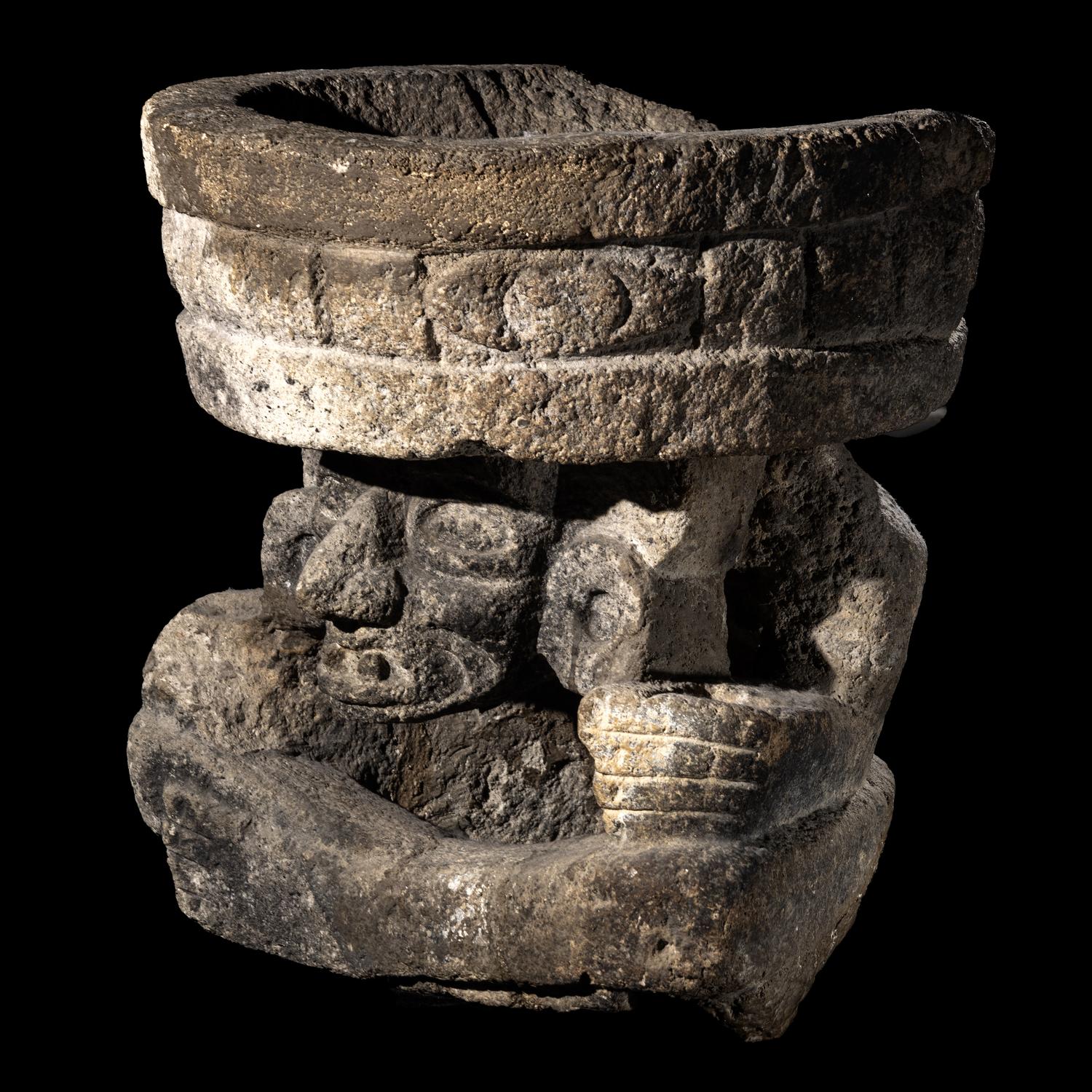 A Teotihuacan Stone Old Fire God