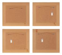 A Set of Four French Gouache Tapestry Cartoons for Seat Covers