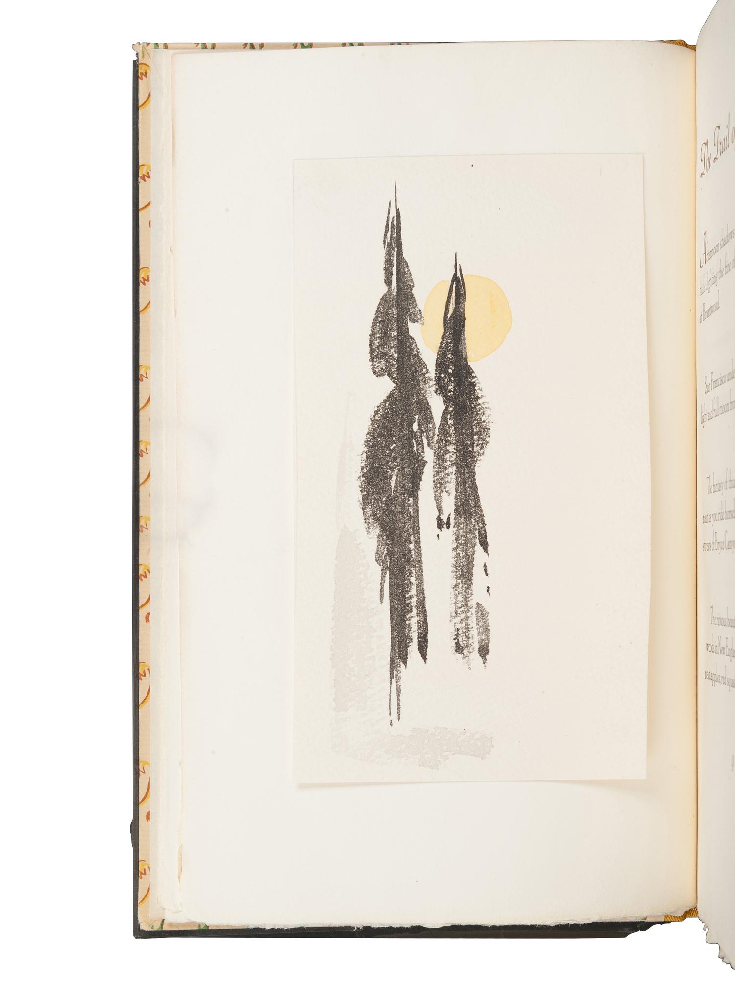 [ALLEN PRESS]. ALLEN, Harris Stearns. The Trail of Beauty . San Francisco: Allen Press, 1940.