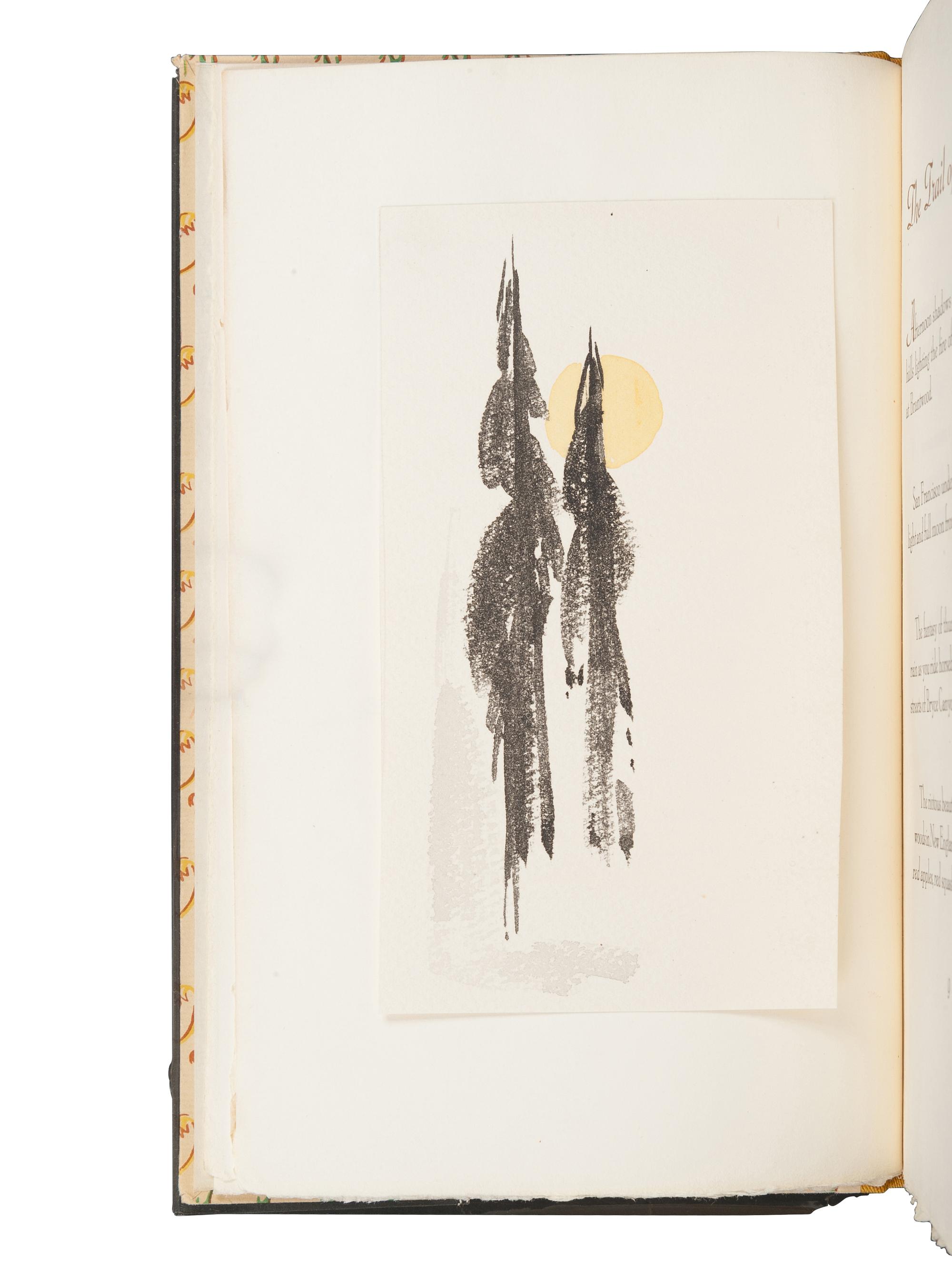 [ALLEN PRESS]. ALLEN, Harris Stearns. The Trail of Beauty . San Francisco: Allen Press, 1940.