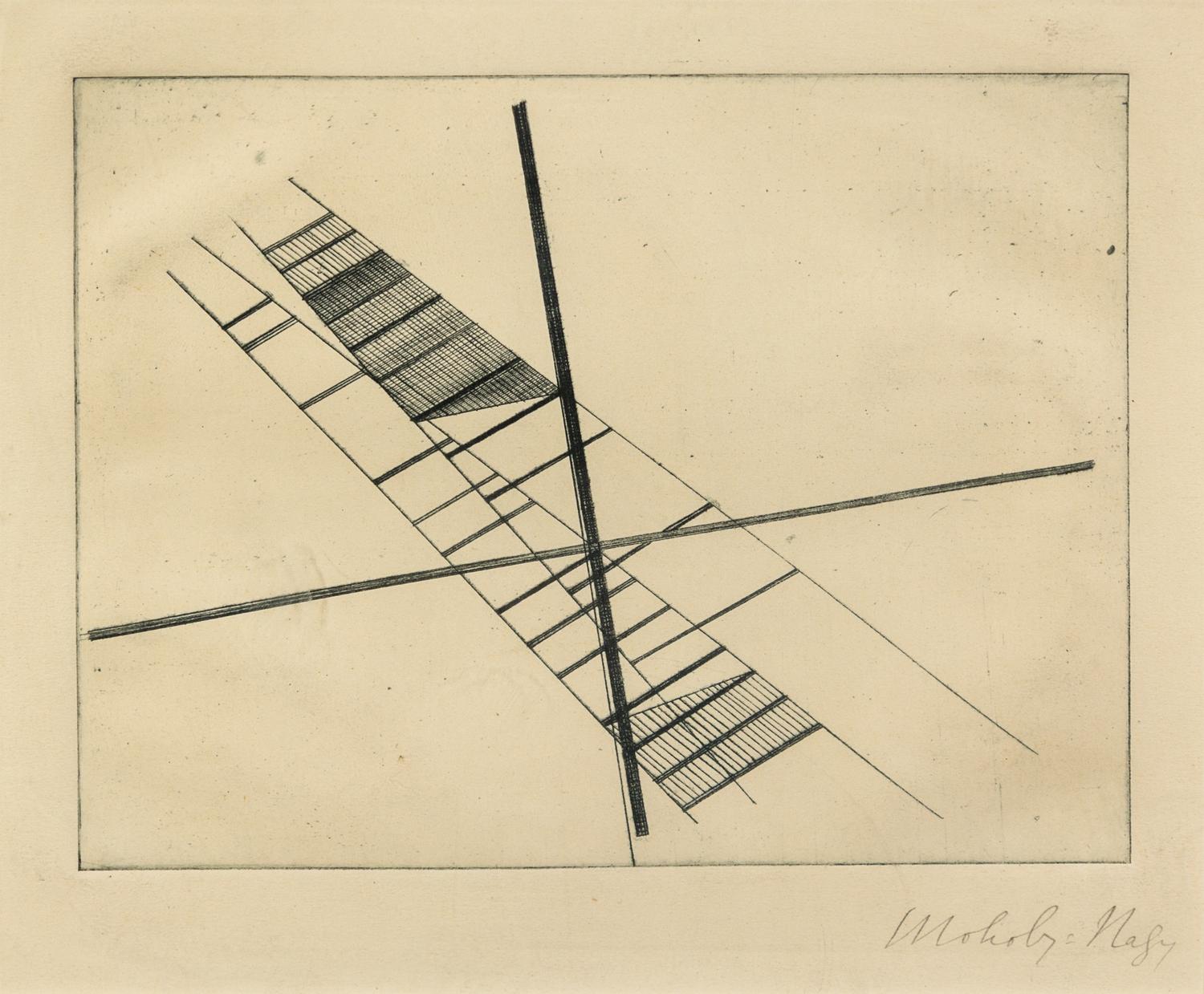 Laszlo Moholy-Nagy, (Hungarian, 1895-1946), Komposition, 1923