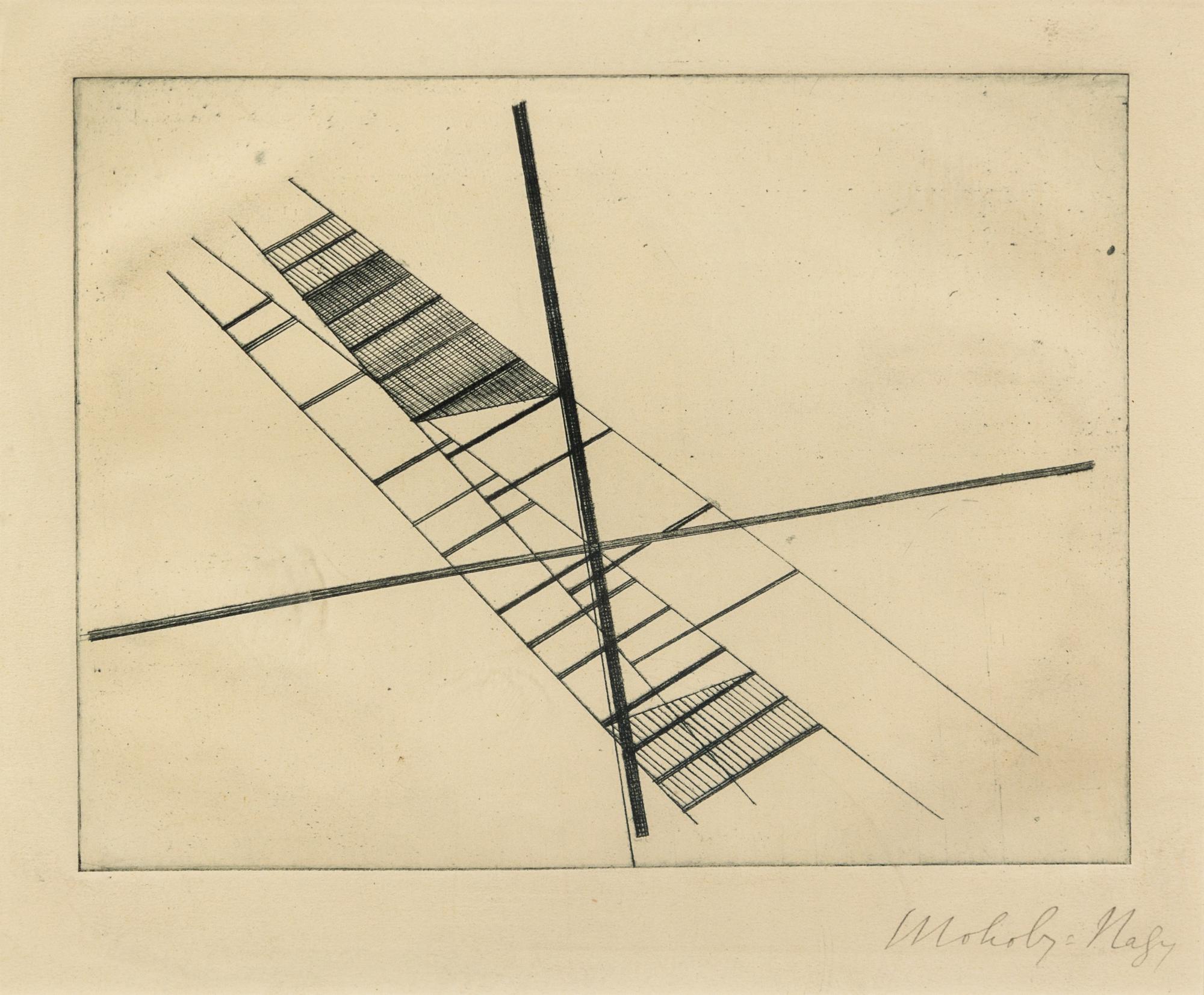 Laszlo Moholy-Nagy, (Hungarian, 1895-1946), Komposition, 1923