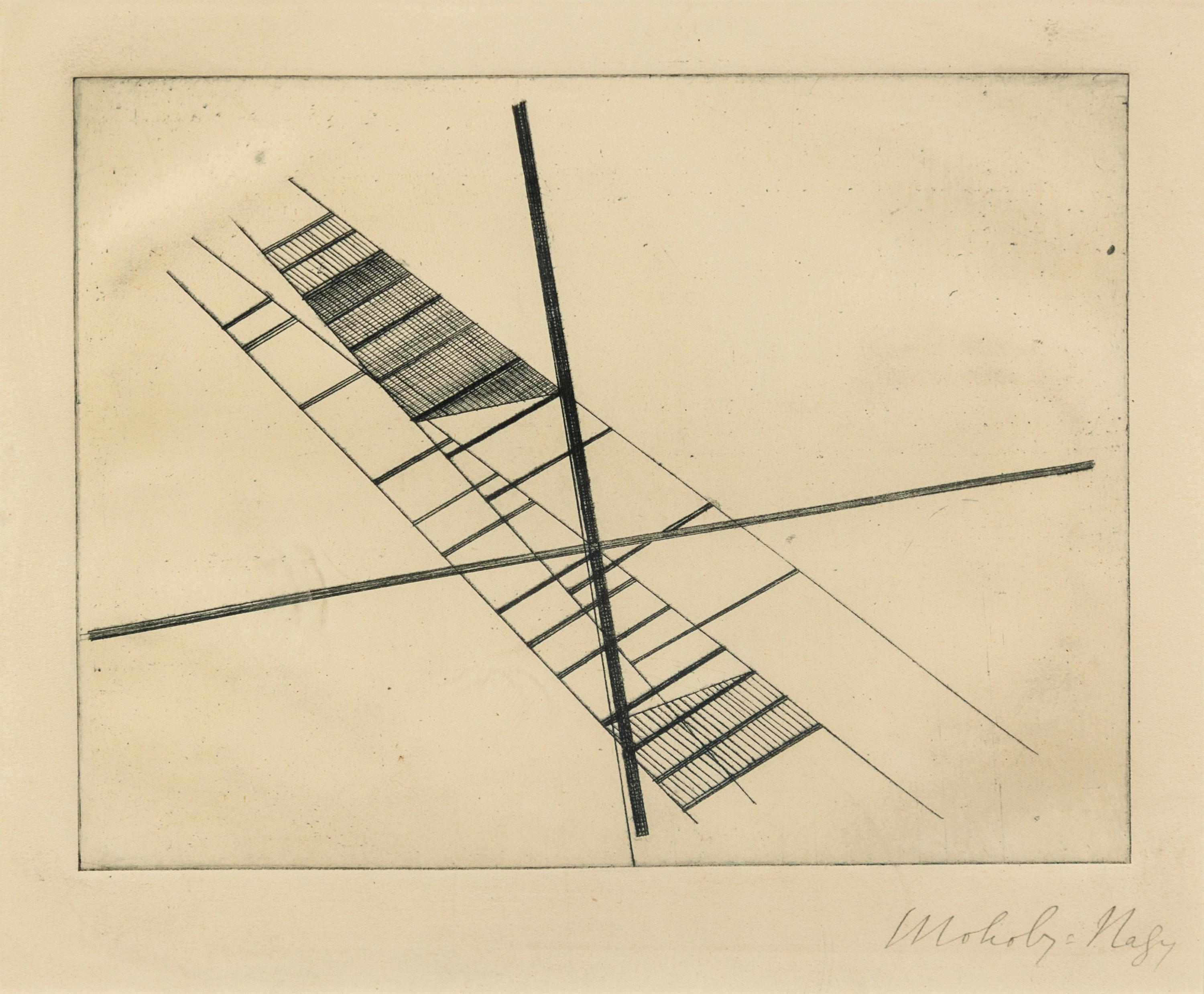 Laszlo Moholy-Nagy, (Hungarian, 1895-1946), Komposition, 1923