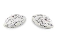 A Group of Multi Signed Paul Hornung Celebrity Golf Tournament Autograph Footballs From the Collection of Mike Ditka