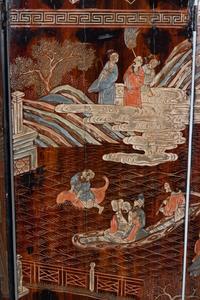 A Chinese Five-Panel Coromandel Screen