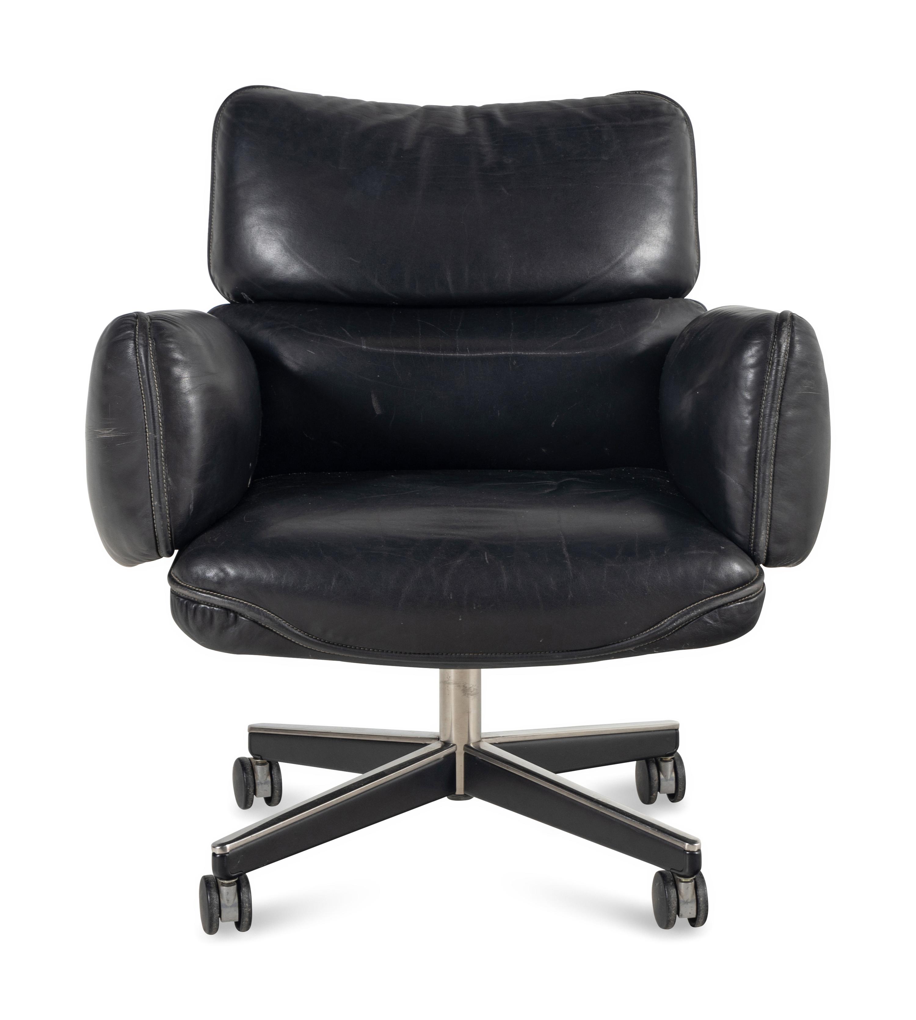 Executive Swivel Chair, c. 1974 Knoll International, USA