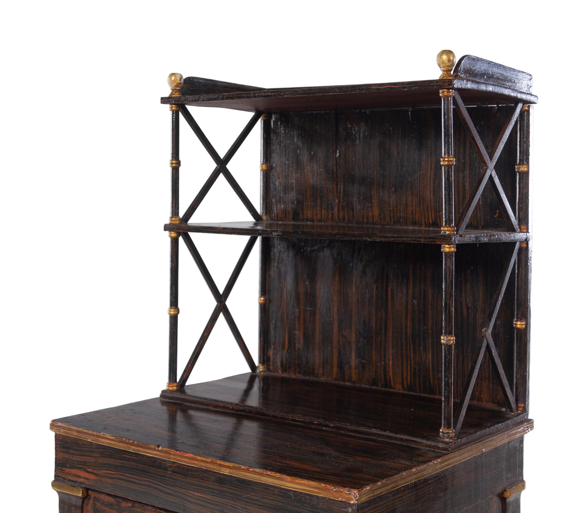 A Pair of Regency Grain-Painted Chiffoniers