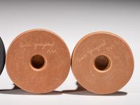 Pottery Candlestick Holders