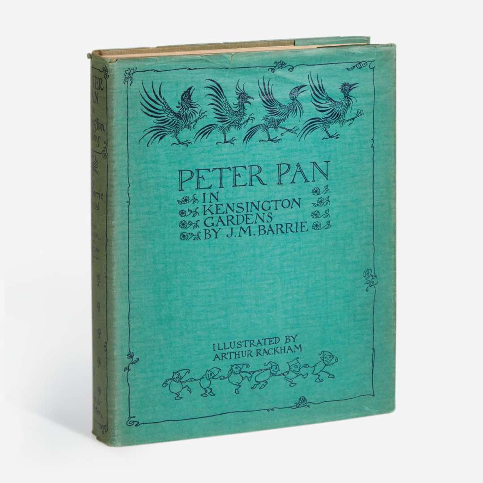 [Children's & Illustrated] [Rackham, Arthur] Barrie, J.M. Peter Pan in Kensington Gardens