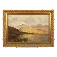 Alfred de Breanski Sr. (British, 1852-1928) — Loch View
