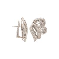 CULTURED PEARL, DIAMOND, AND PLATINUM EARRINGS