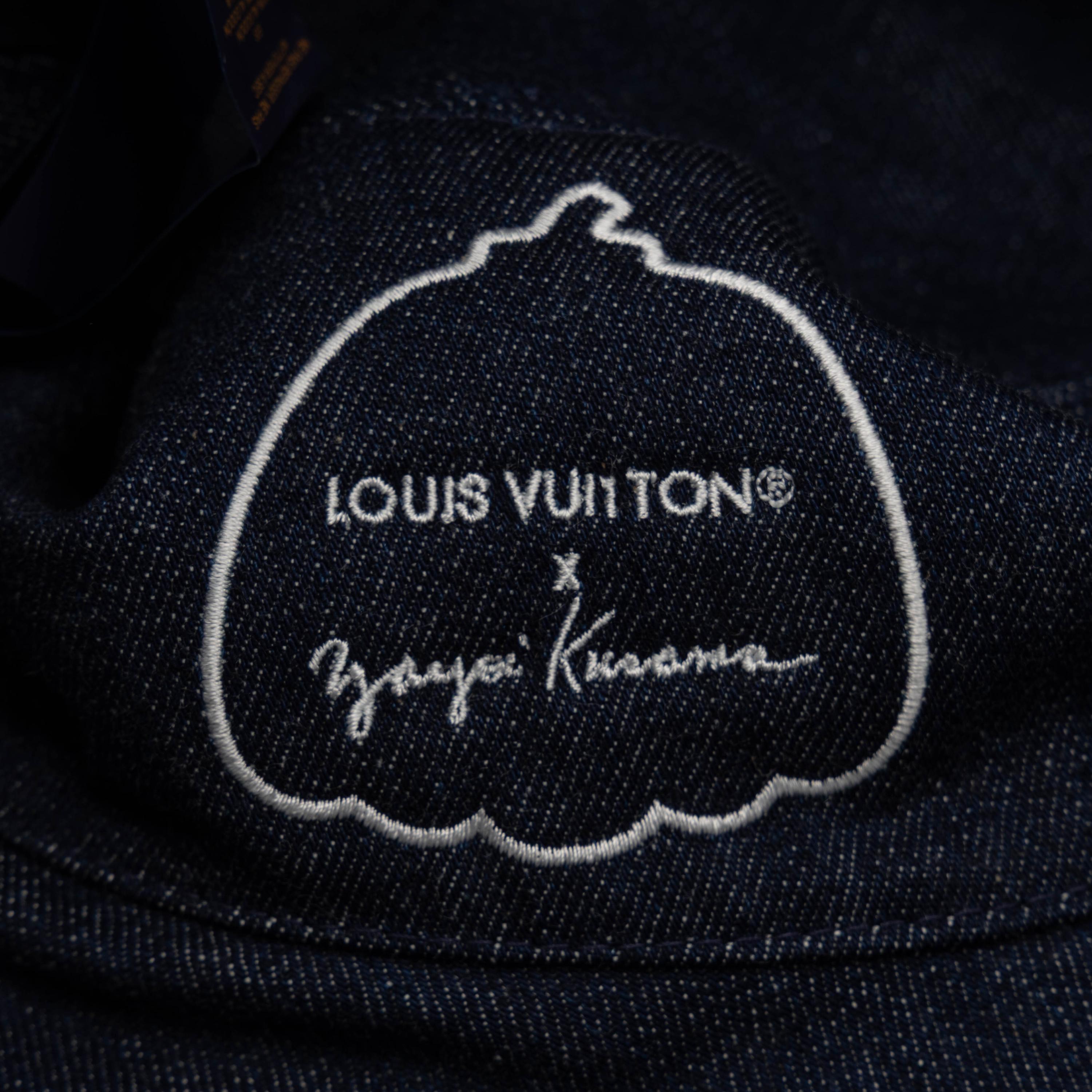 Louis Vuitton x Yayoi Kusama, Infinity Dot Denim Bucket Hat