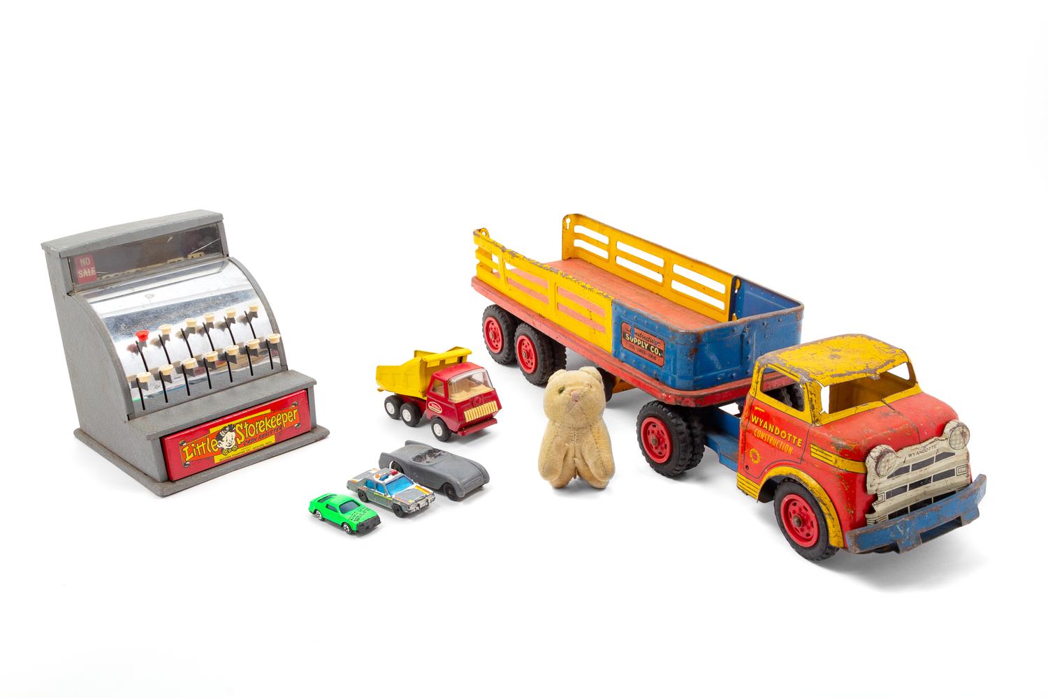A Group of Vintage Toys