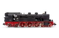 A Marklin: LGB Polychrome G-Gauge DB 4-6-4 Locomotive, Box Car and Open-Hopper Car