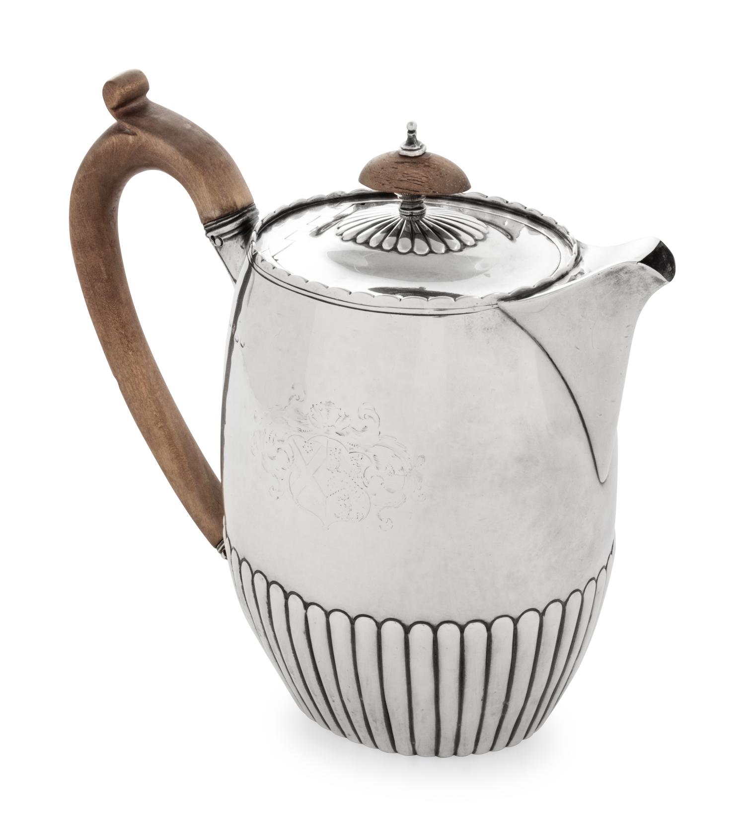 A George III Silver Hot Water Jug