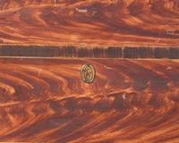 A Late Federal Grained And Red-Painted Pine Two Drawer Mule Chest