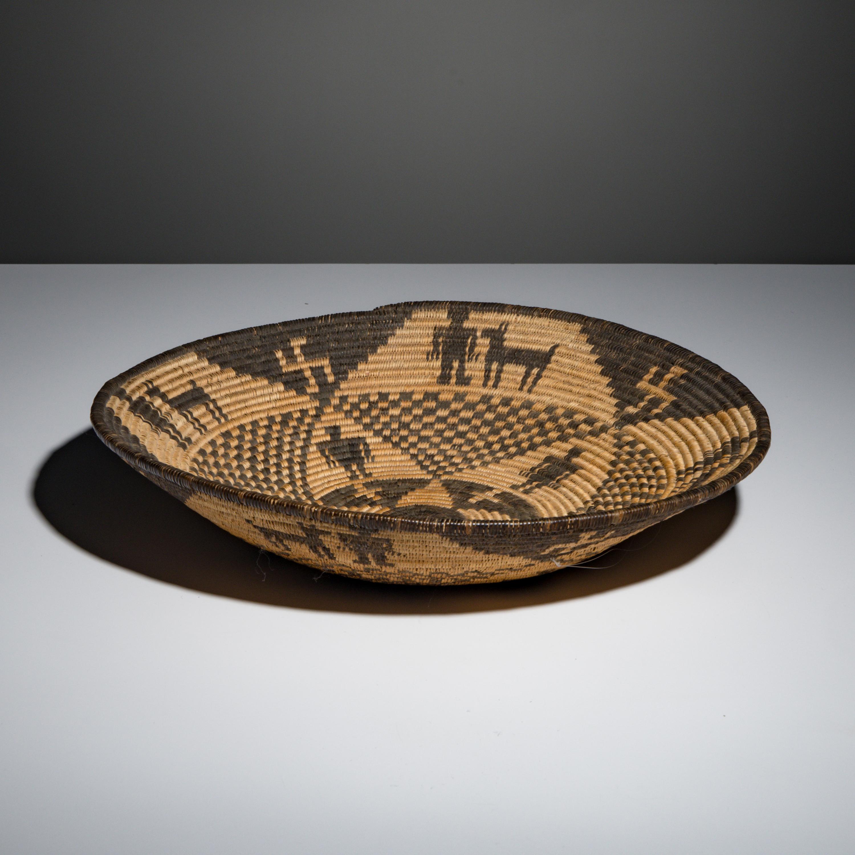 Apache Figural Basket