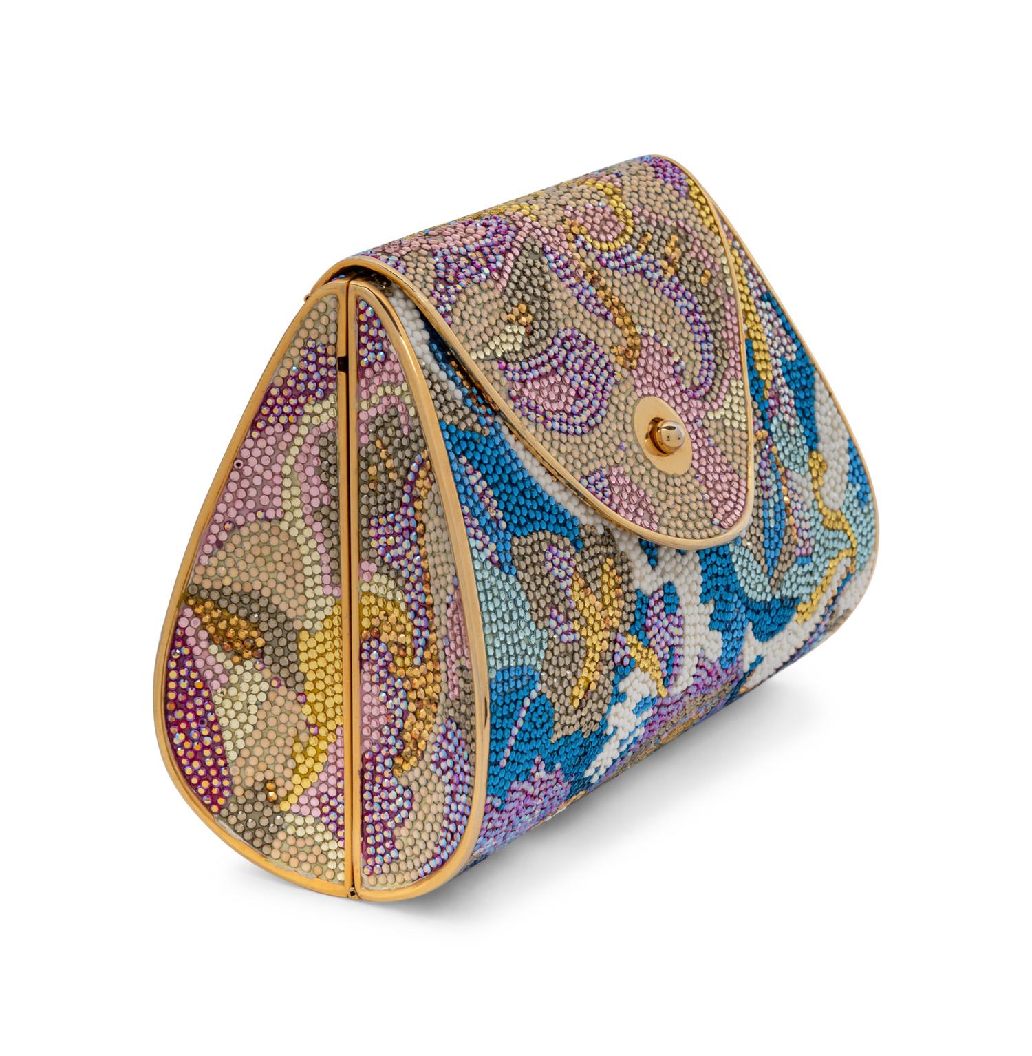 Judith Leiber Floral Minaudière