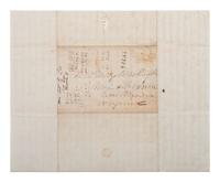 LEE, Mary Custis (1807-1873). Autograph letter signed ("M C Lee") to Eleanor Washington (1824-1860). Arlington, [VA], ca 1855-56.