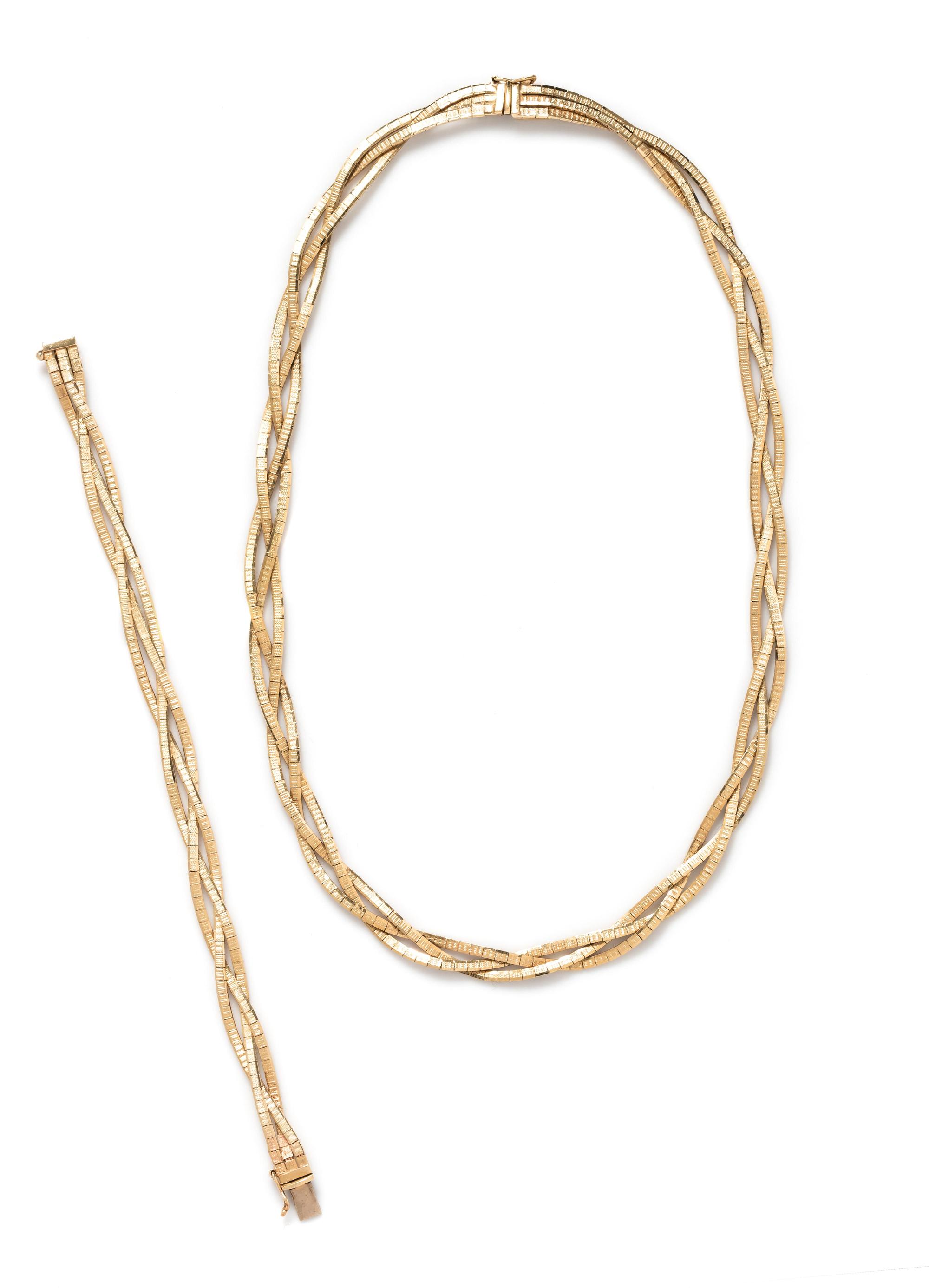 YELLOW GOLD SET