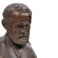 Karl Gerhardt (American, 1853-1940) Bust of Ulysses S. Grant , 1885 bronze
