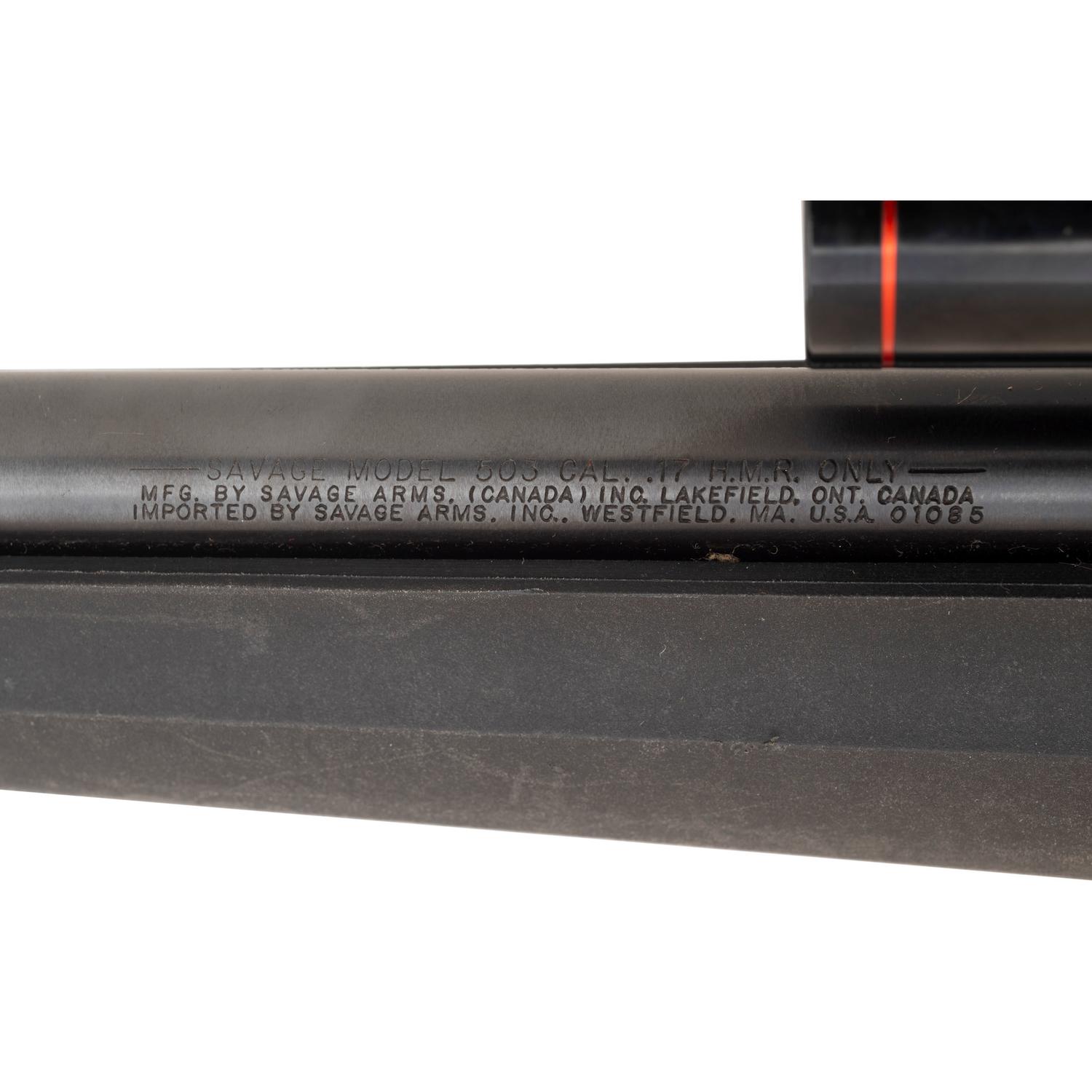 * Savage Model 503 with Simmons Scope