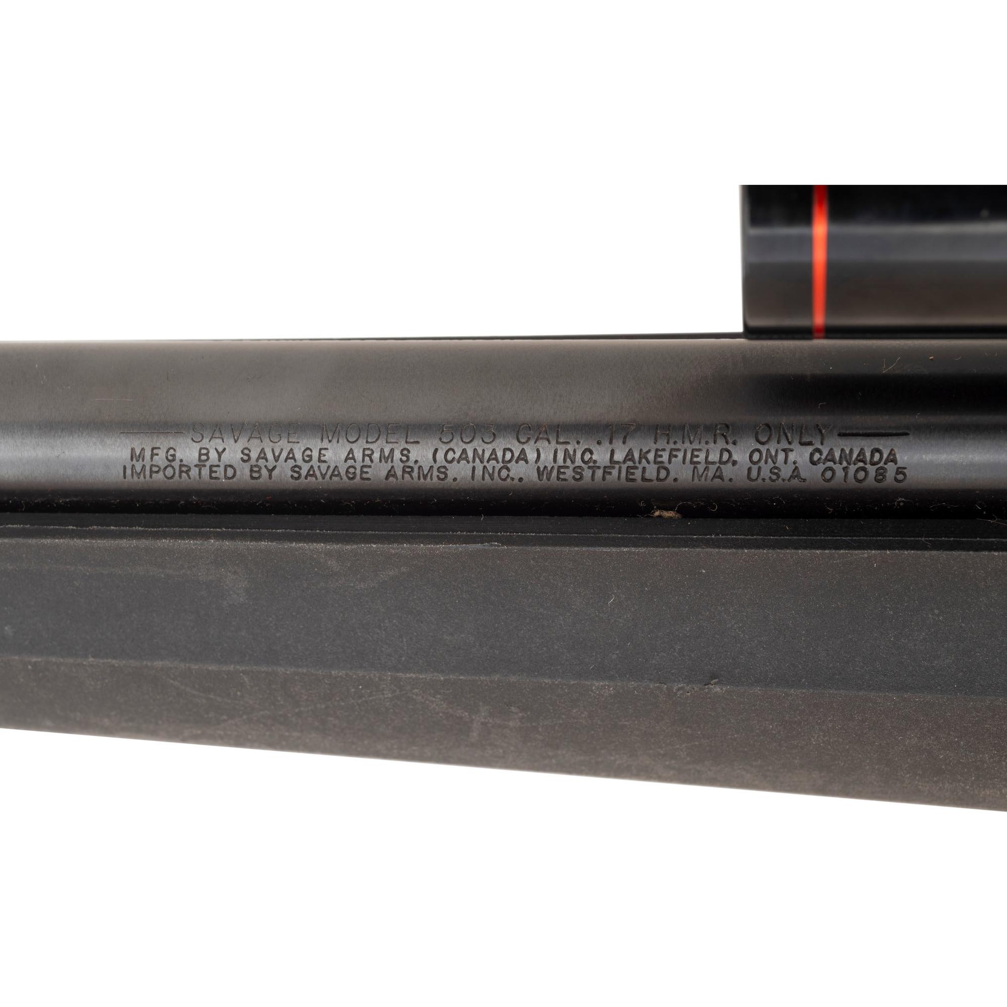 * Savage Model 503 with Simmons Scope