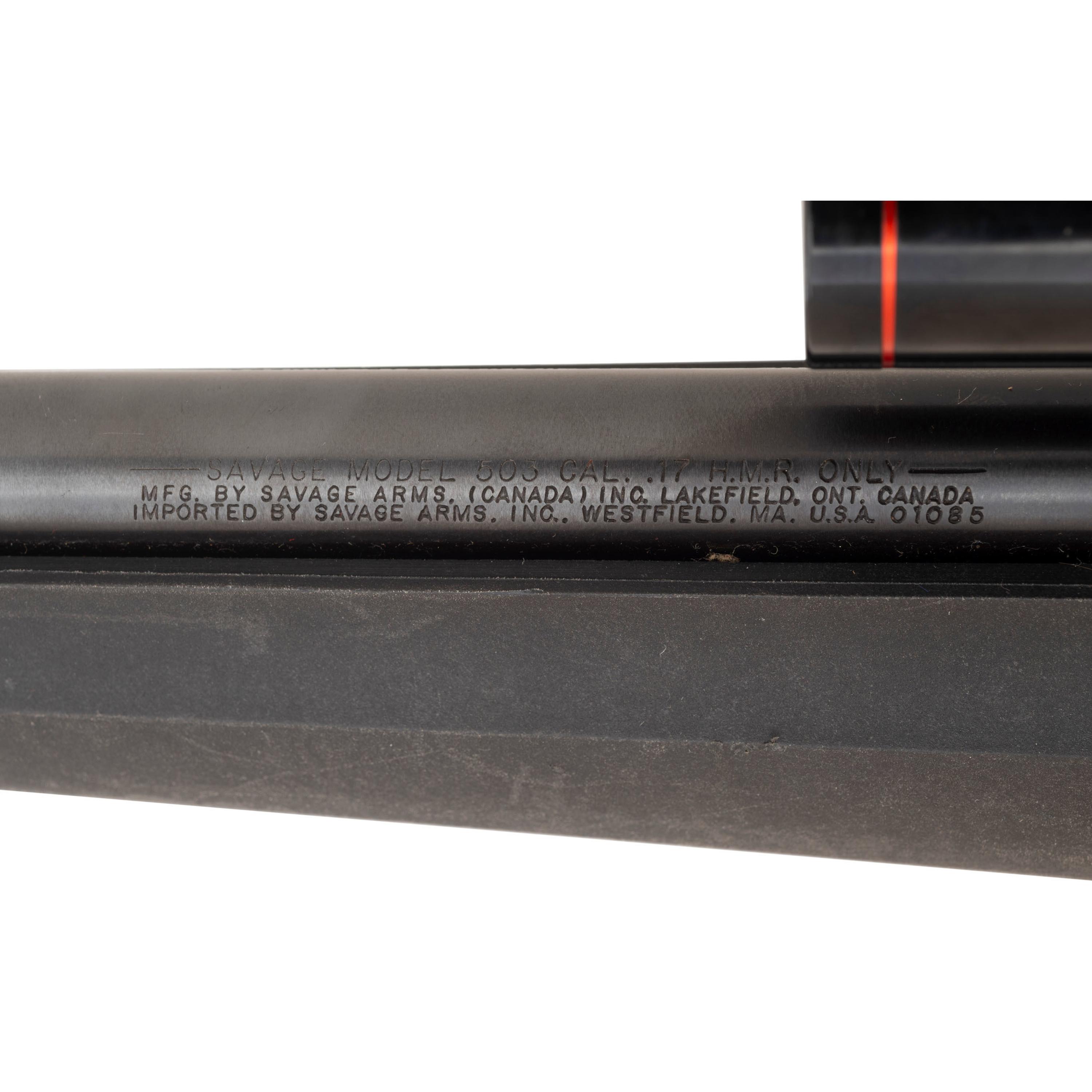 * Savage Model 503 with Simmons Scope