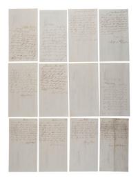 [CIVIL WAR]. Military sutler script from Michigan, Ohio, New Hampshire, and Indiana regiments.
