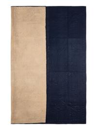 An Indigo Dyed Linsey Woolsey Quilt