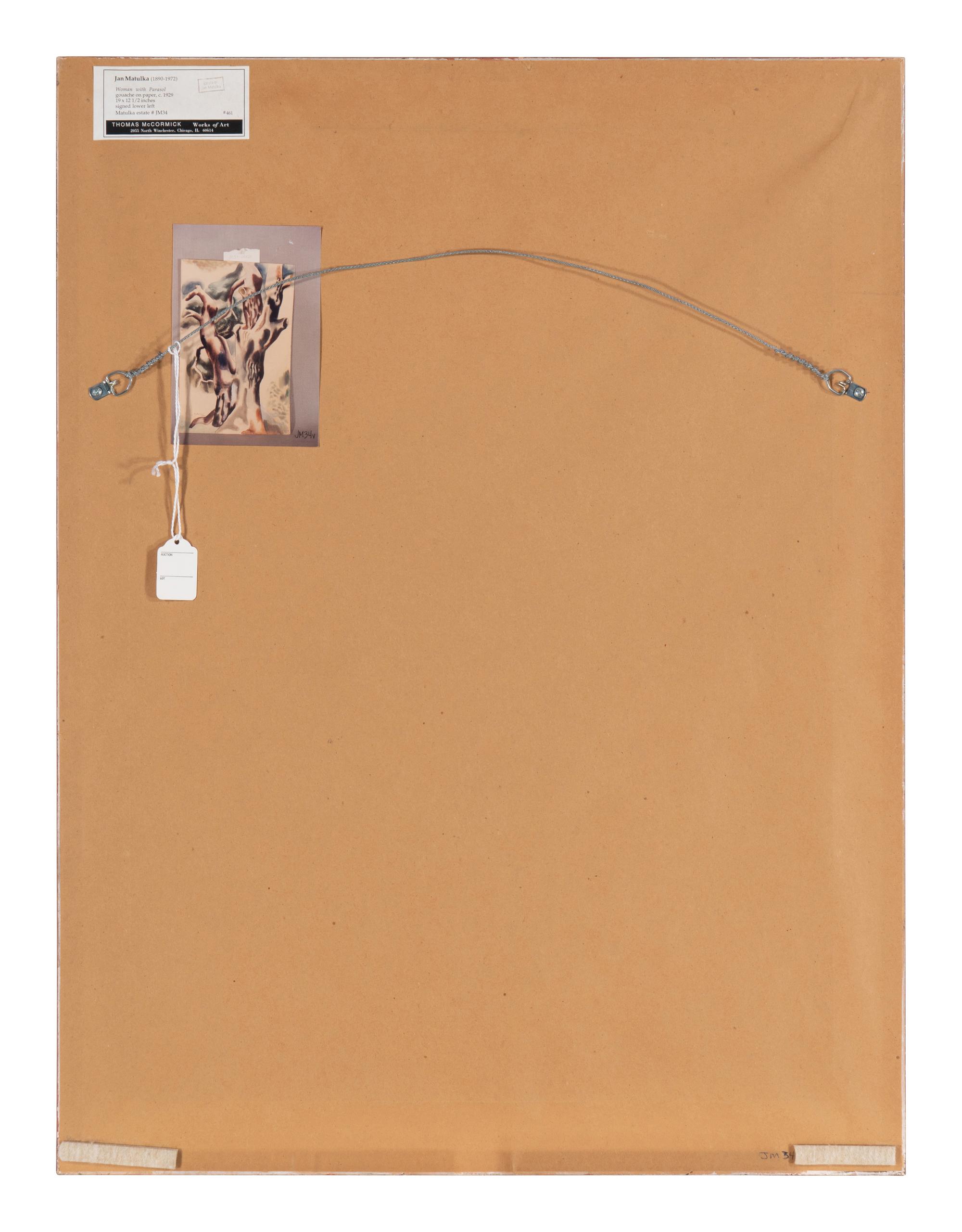 Woman with Parasol , c. 1929