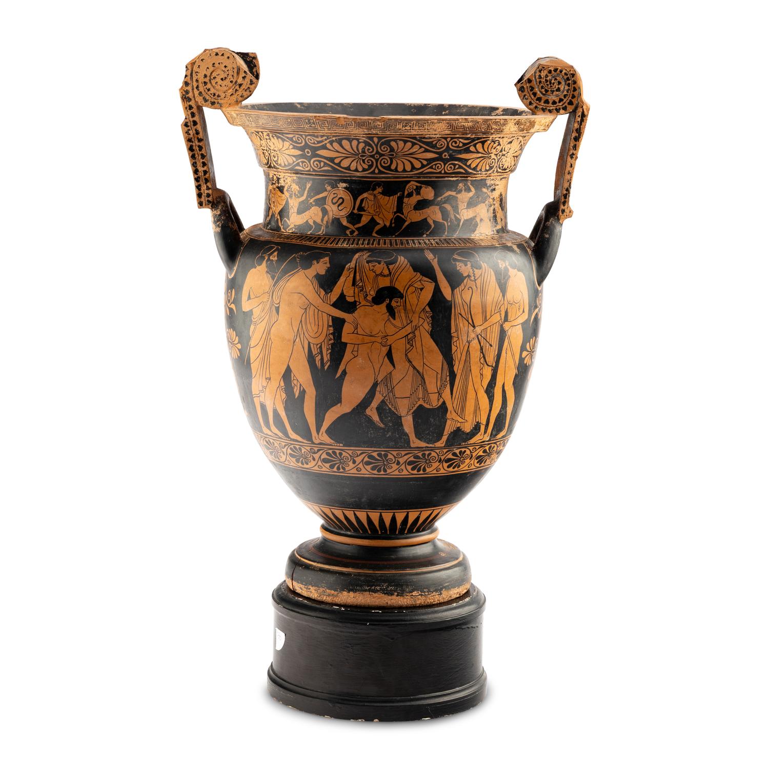 An Attic Style Red-Figure Volute Krater