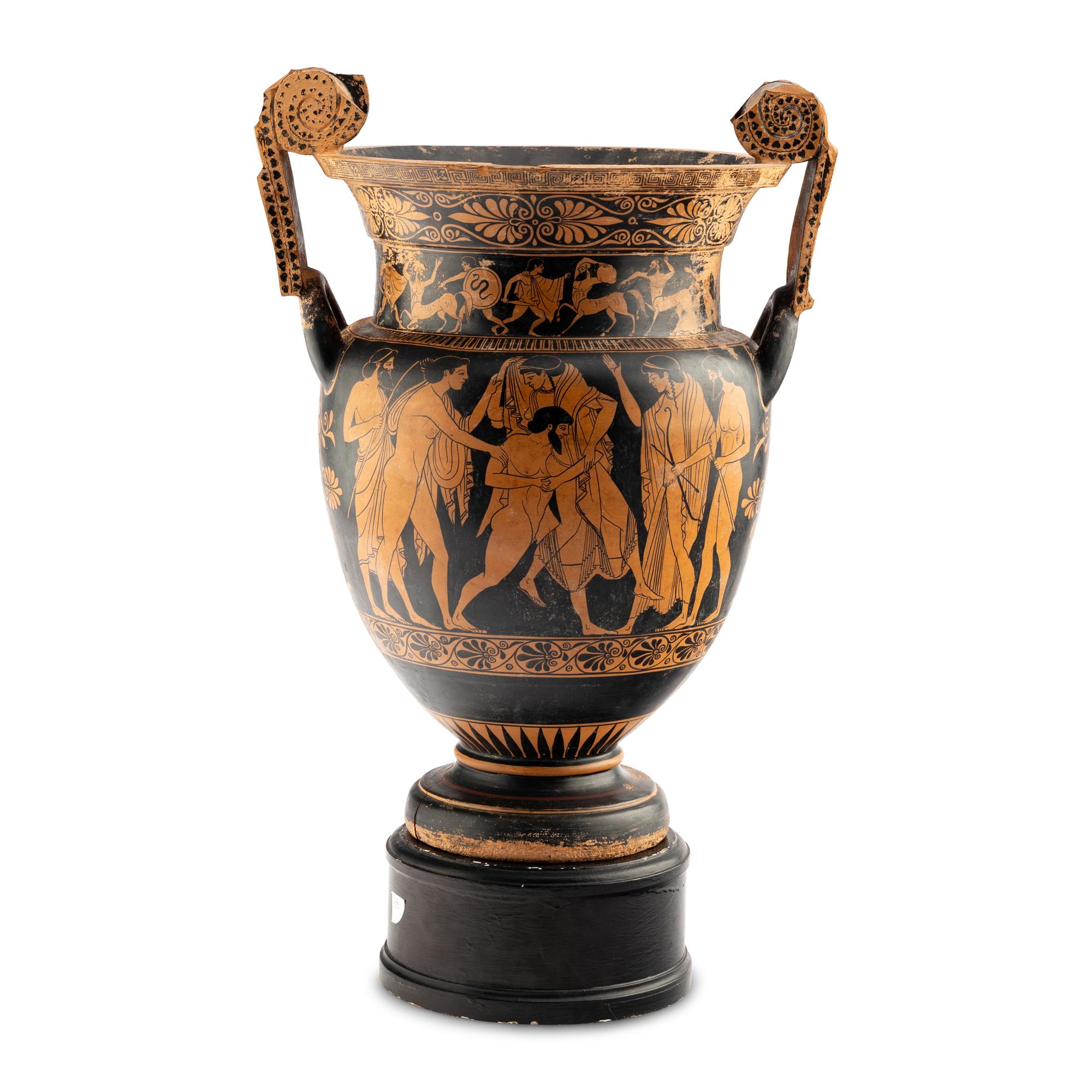 An Attic Style Red-Figure Volute Krater