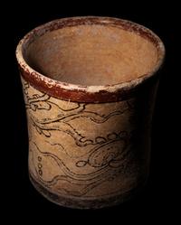 A Maya Codex Style Cylinder Vessel