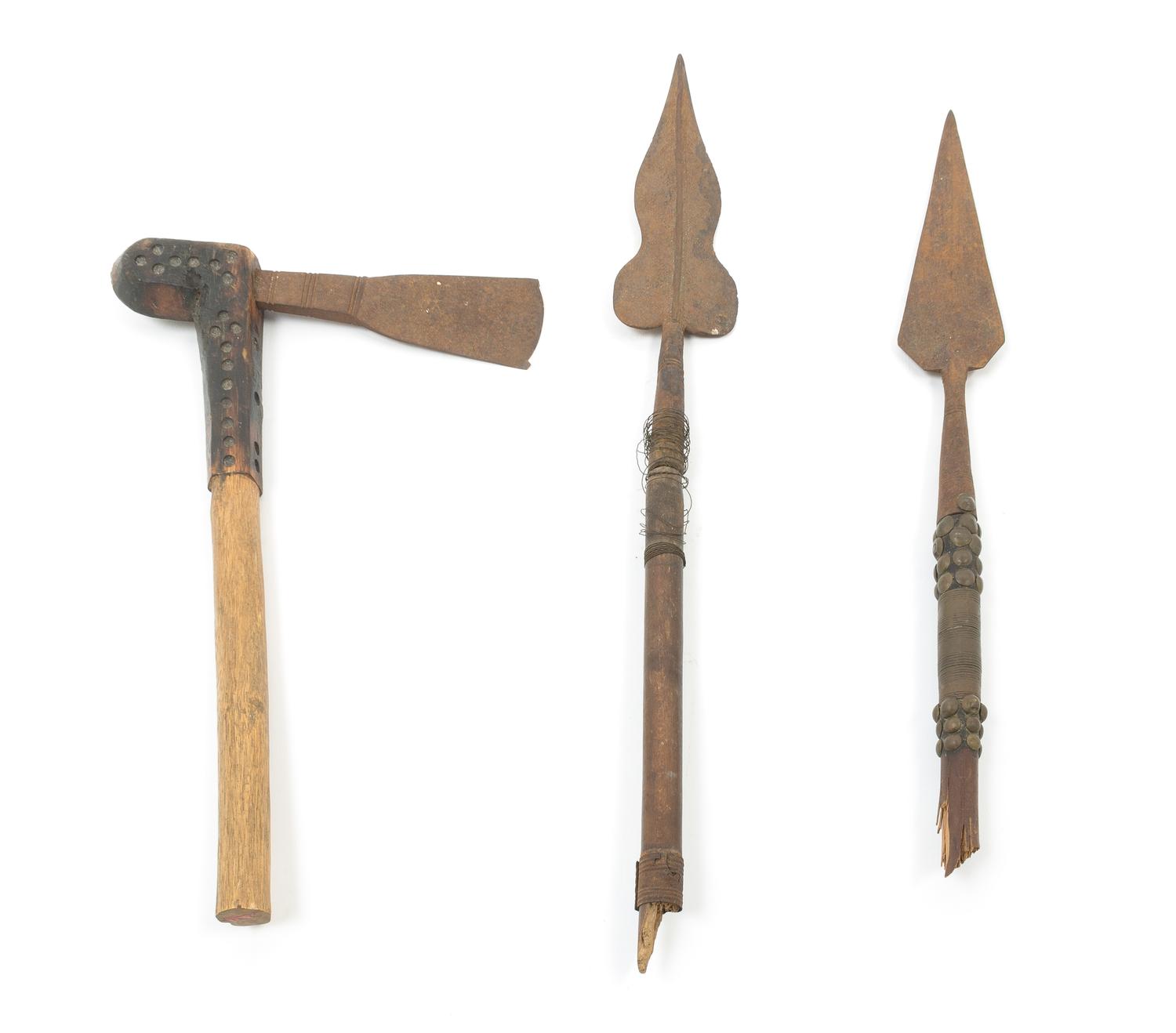 A Group of Chokwe Weapons Length of longest 19 inches. — FIRST QUARTER 20TH CENTURY