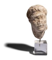 A Roman Marble Head of a Youth