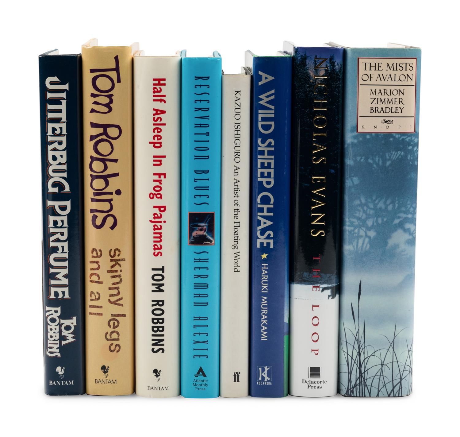 [LITERATURE]. A group of 8 FIRST EDITIONS, SOME INSCRIBED, comprising: