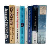 [LITERATURE]. A group of 8 FIRST EDITIONS, SOME INSCRIBED, comprising: