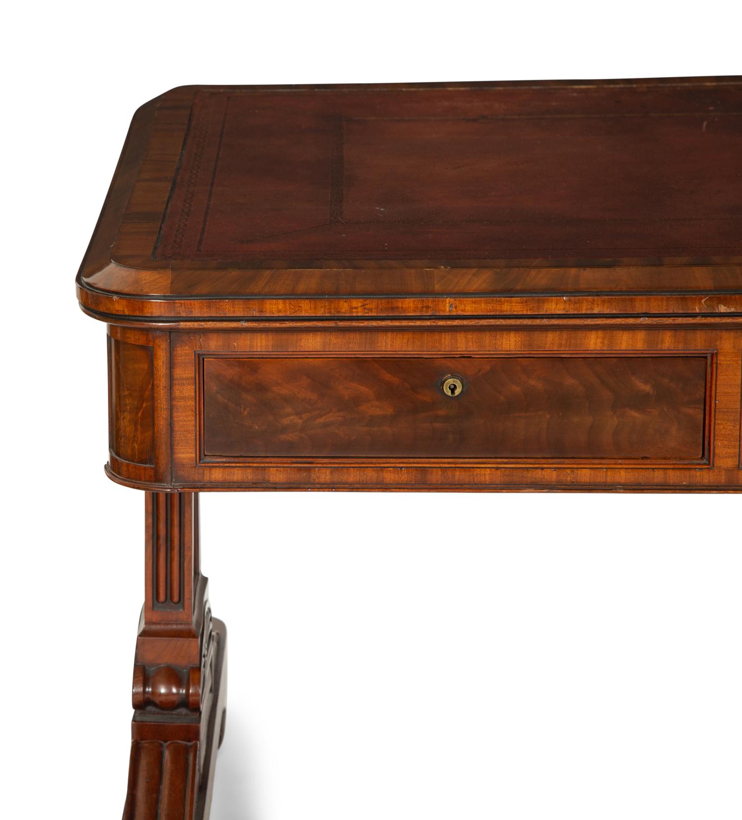 A William IV Mahogany Writing Table